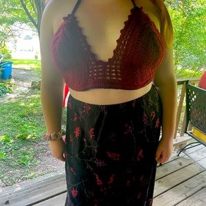 Handmade Crochet Crop